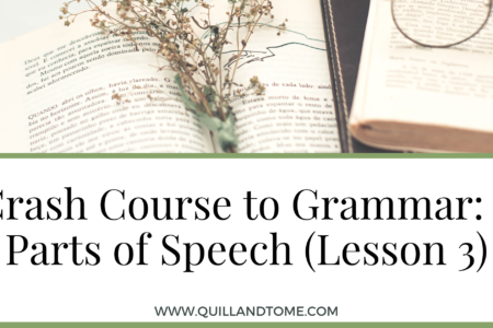 Crash Course to Grammar:8 Parts of Speech (Lesson 3)